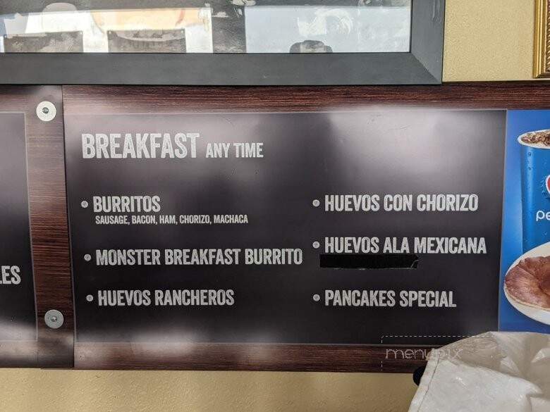 Lily's Restaurant - La Habra, CA menu_pic