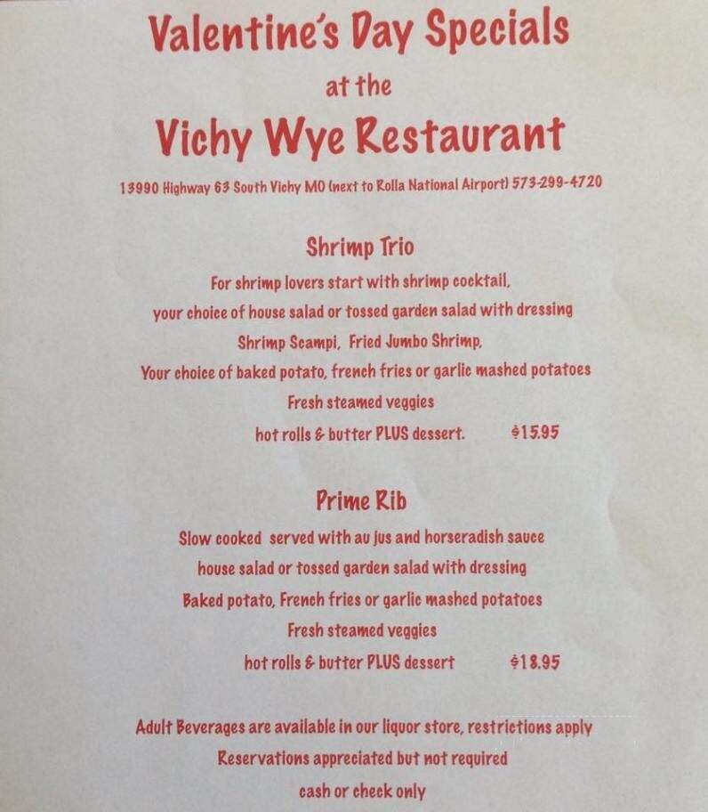 Vichy Wye Restaurant - Vichy, MO