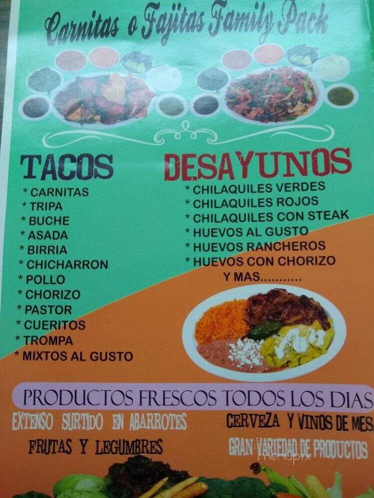 La Pasadita Meat Market - Inglewood, CA menu_pic
