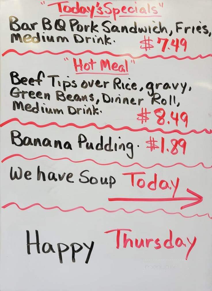 Lee & Dee Cafe - Jacksonville, FL menu_pic
