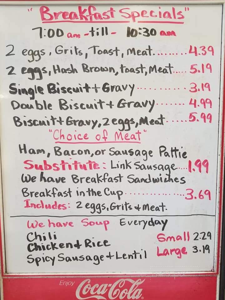 Lee & Dee Cafe - Jacksonville, FL menu_pic