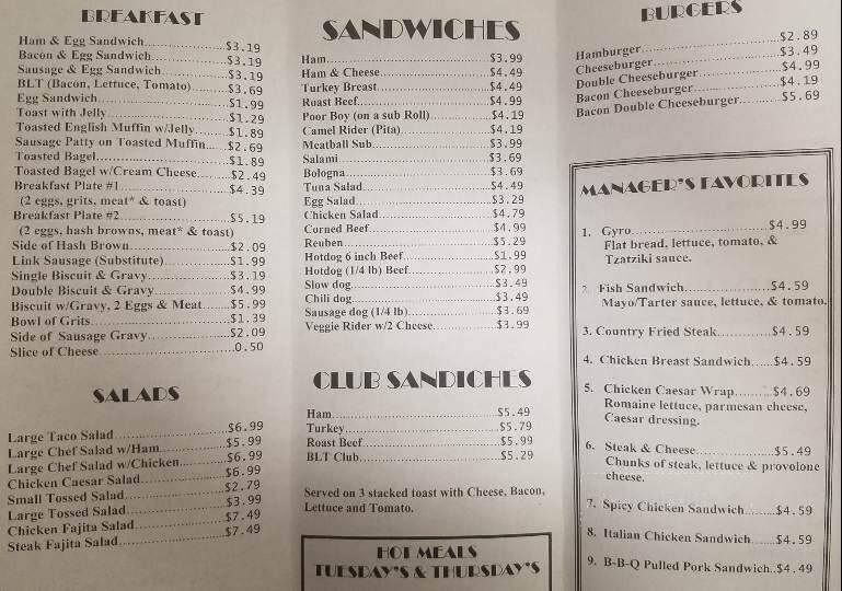 Lee & Dee Cafe - Jacksonville, FL menu_pic