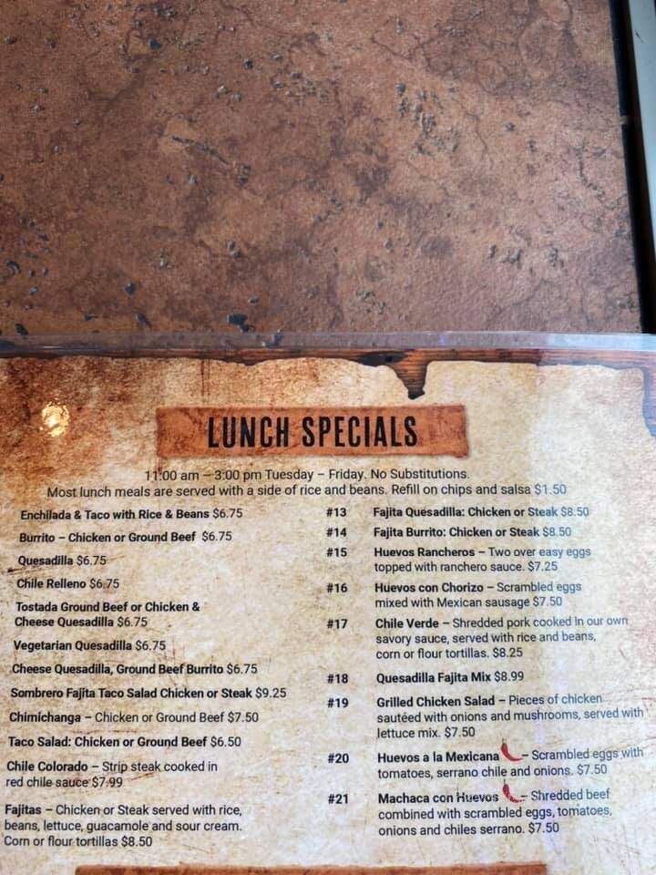 Mi Familia - South Sioux City, NE menu_pic