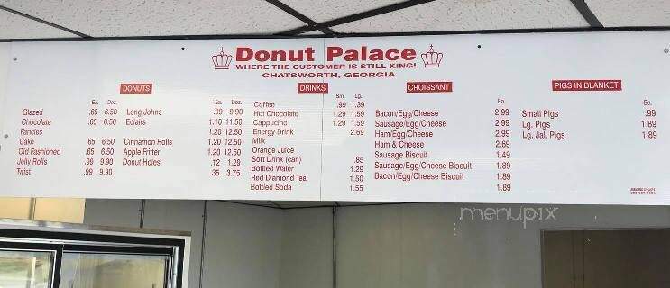 Donut Palace - Chatsworth, GA