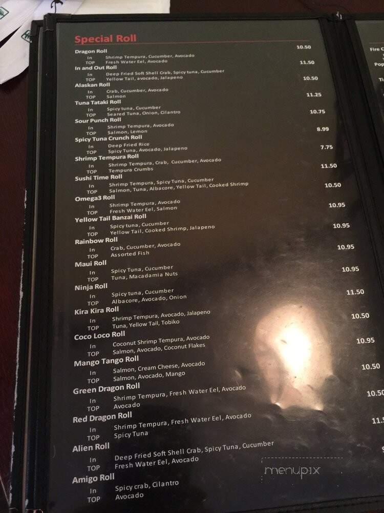 Sushi Time - Seaside, CA menu_pic