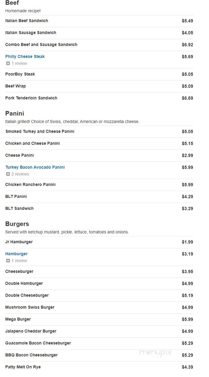 Tastee Bite - Plano, IL menu_pic