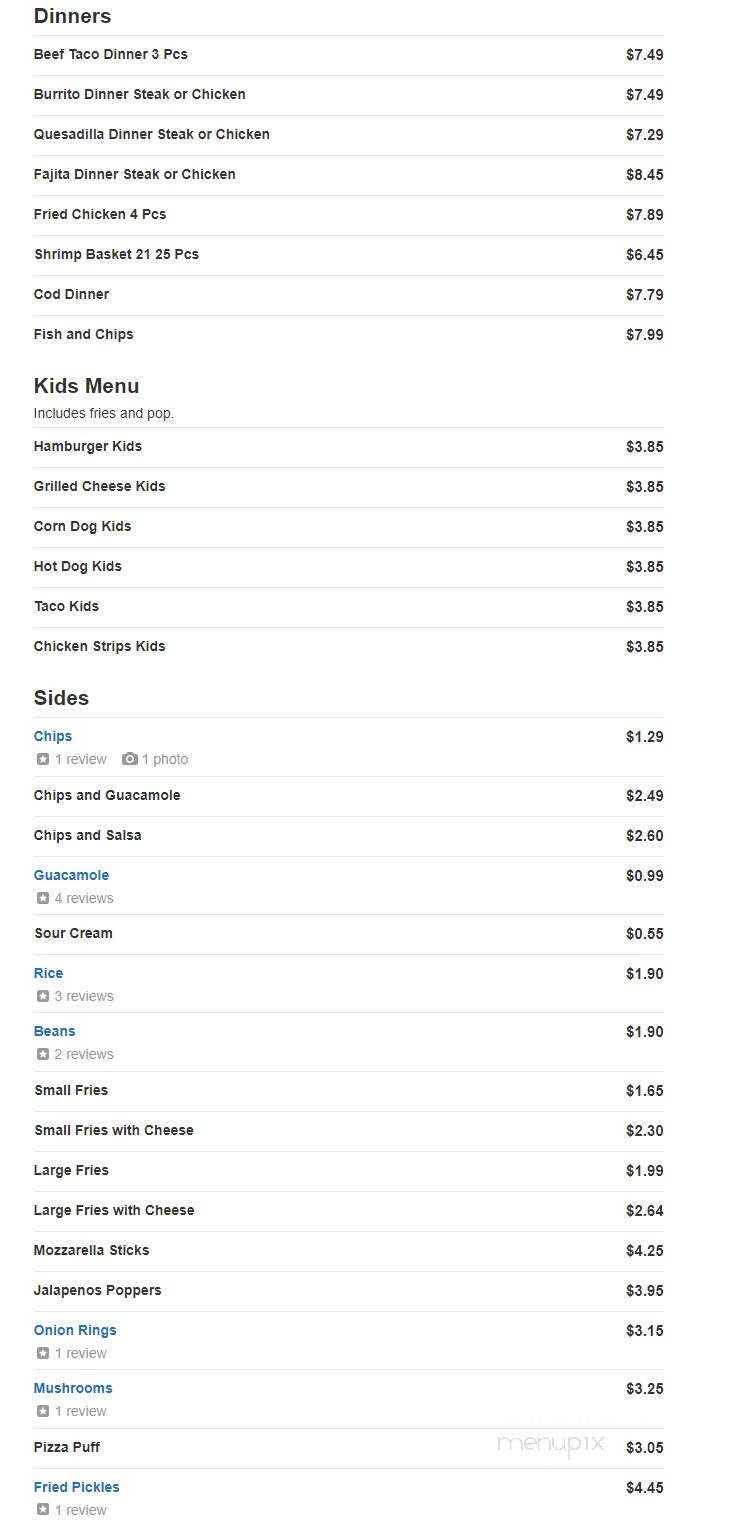 Tastee Bite - Plano, IL menu_pic