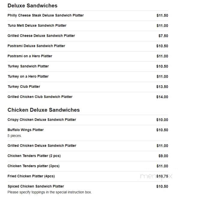 Jimbo's Hamburger Palace - Bronx, NY menu_pic