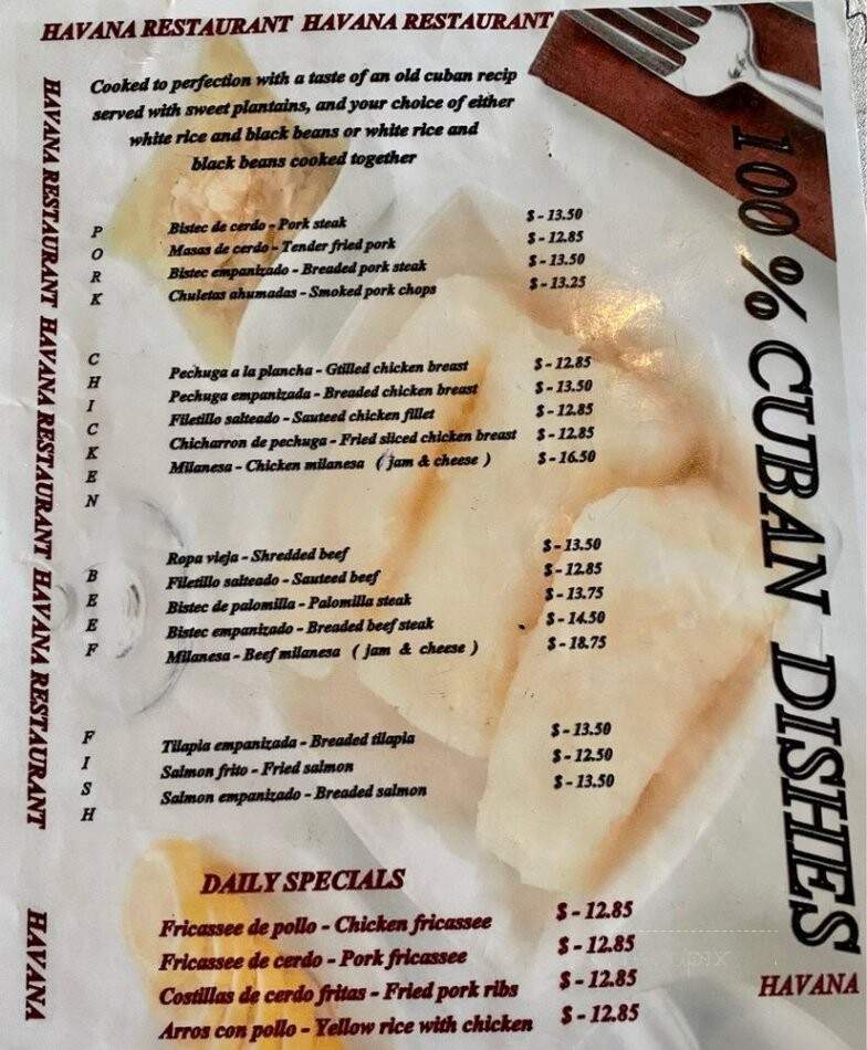 Havana Restaurant - Albuquerque, NM