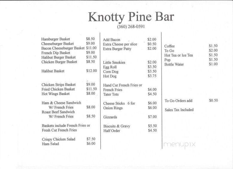 Knotty Pine Tavern - Westport, WA