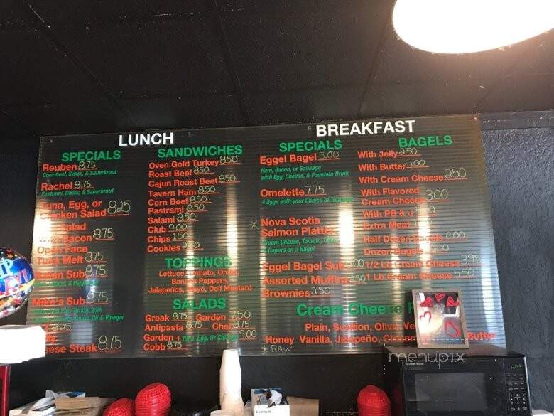 Bagel World Deli & Coffee Cafe - Satellite Beach, FL menu_pic