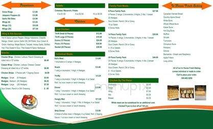 Mick's Stop N Shop - Oxbow, SK menu_pic