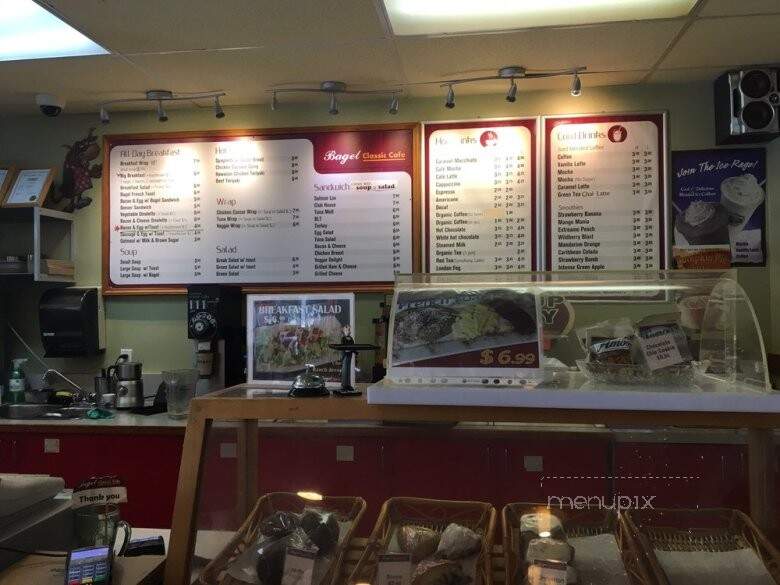 Bagel Classic Cafe - Langley Twp, BC menu_pic