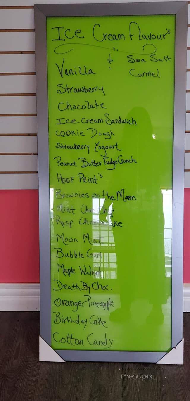 Golden G Dairy Bar - Stephenville, NL menu_pic
