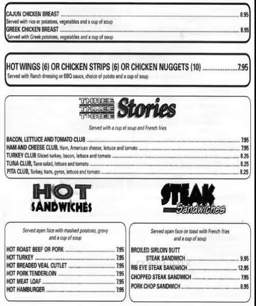 De Mar's Coffee Shop Restaurant - Blue Island, IL menu_pic