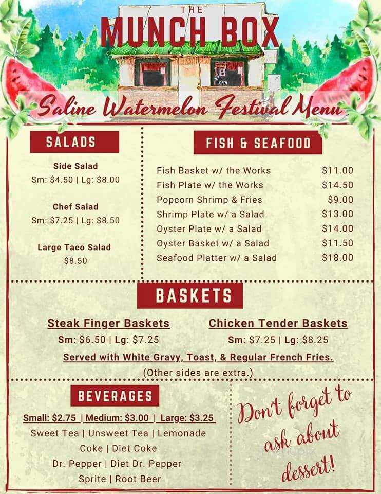Munch Box - Saline, LA menu_pic