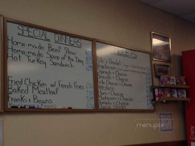 Peter's Sunrise Restaurant - Everett, MA menu_pic