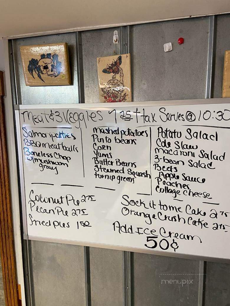 Stone Fort Restaurant - Manchester, TN menu_pic