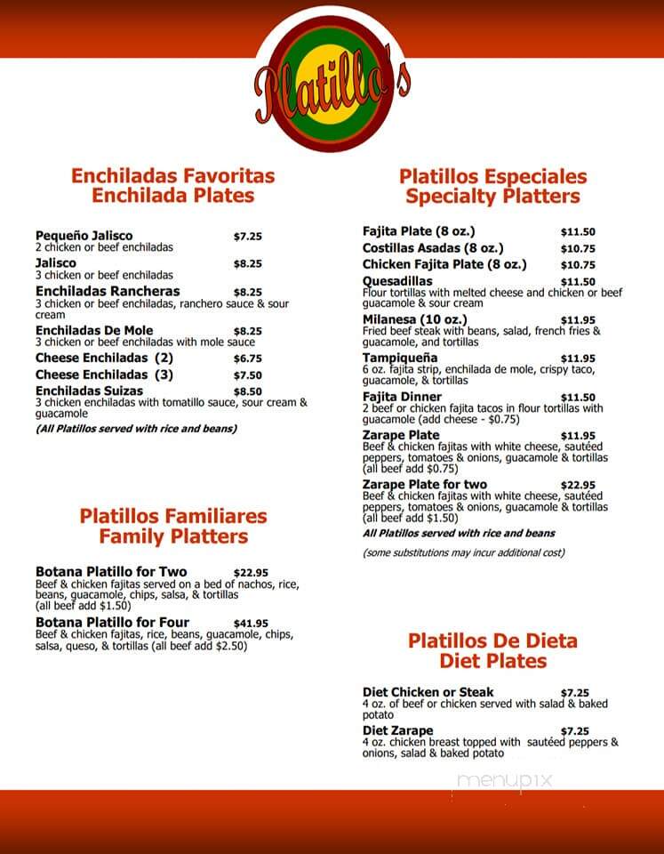 Platillo's Mexican Restaurant - Harlingen, TX