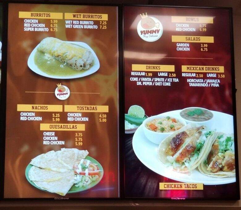 Los Pollos 3 - Downey, CA menu_pic
