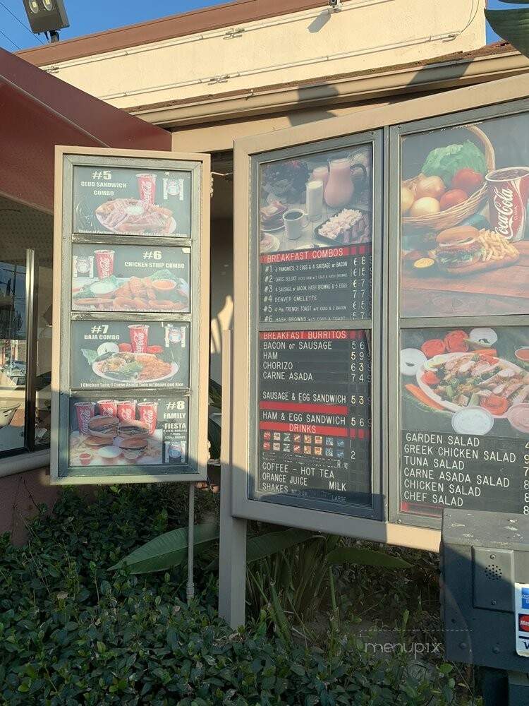 Chris Burgers - Downey, CA menu_pic