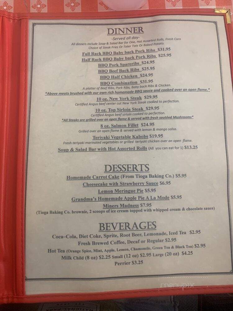 Bodie Mike's - Lee Vining, CA menu_pic