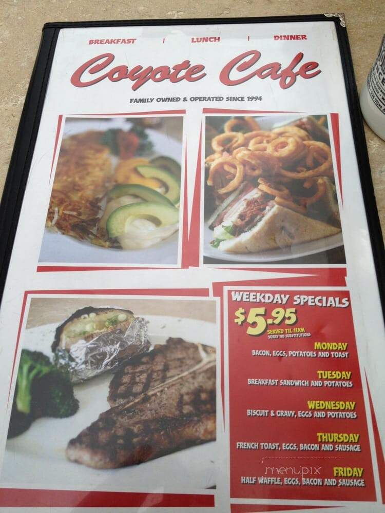 Coyote Cafe - Vista, CA