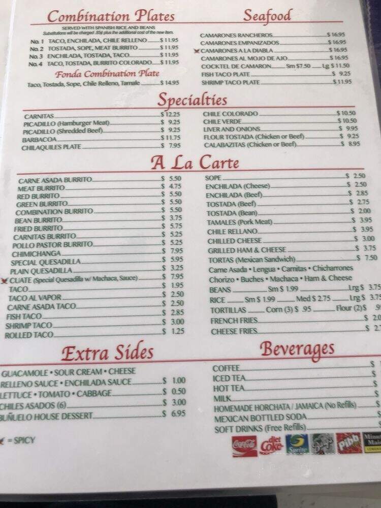 La Fonda Mexican Family Restaurant - El Centro, CA