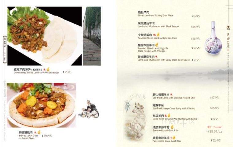 Silkway Halal Cuisine - Richmond, BC menu_pic