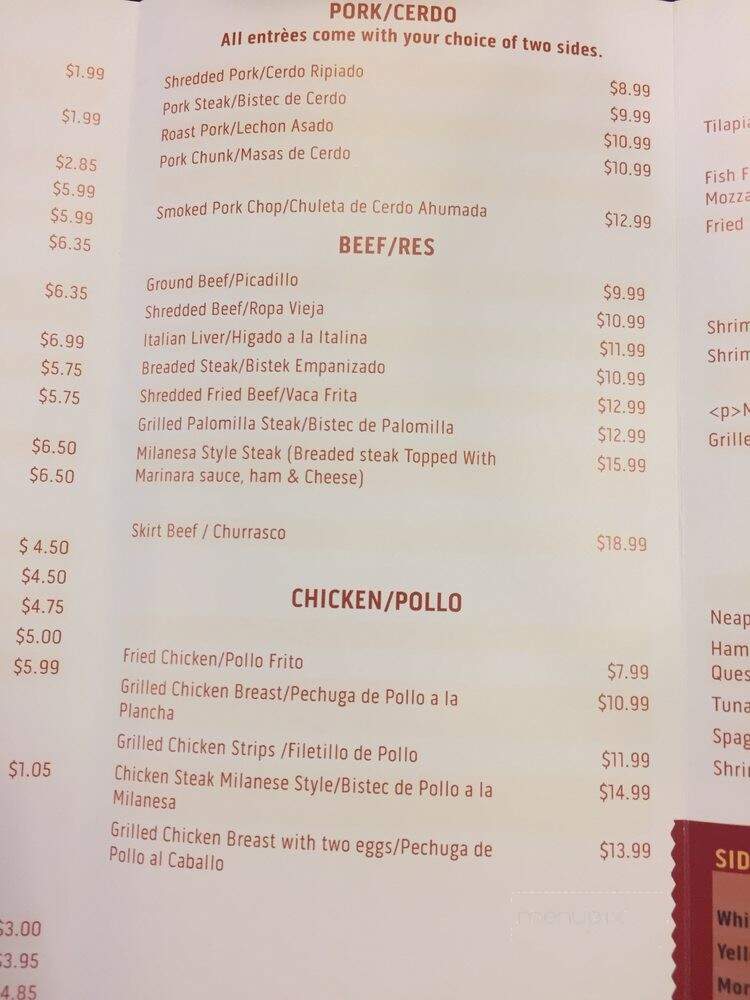 Meson Camagueyano - Cape Coral, FL menu_pic