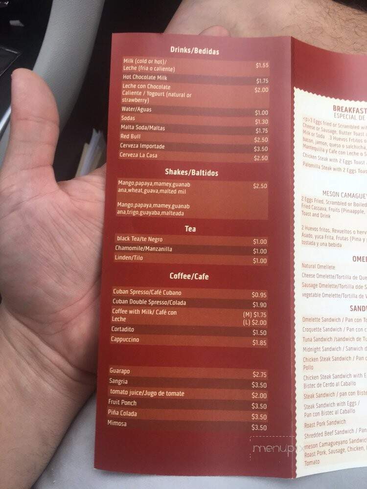 Meson Camagueyano - Cape Coral, FL menu_pic