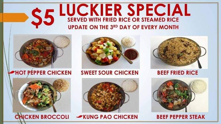 Luckier Chinese Restaurant - Mesquite, TX menu_pic