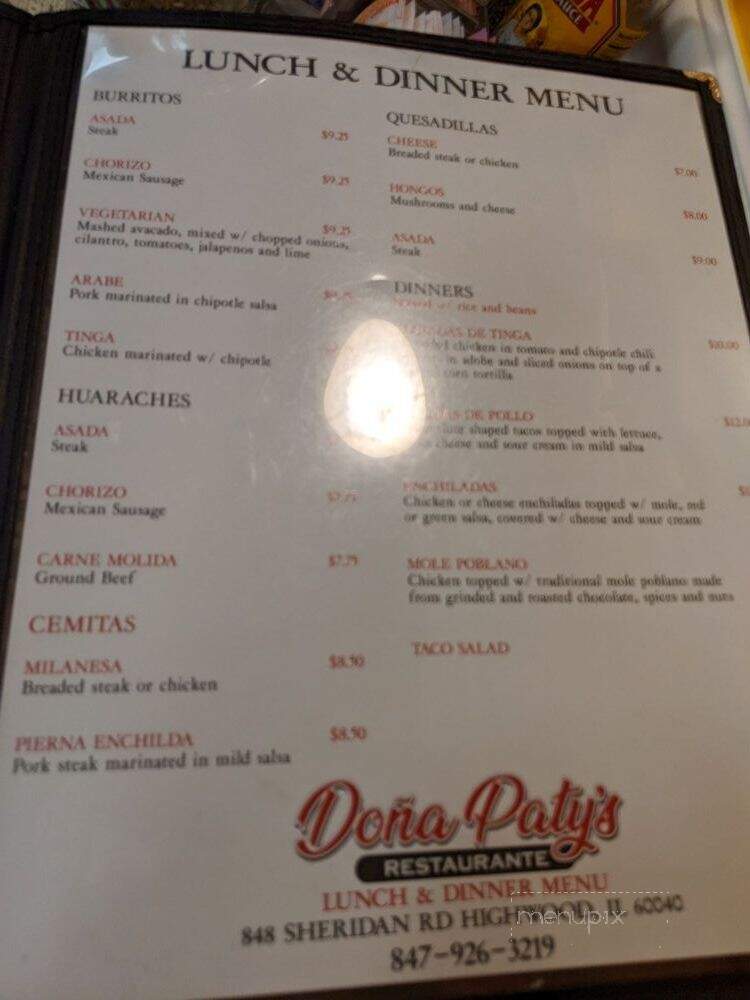 Dona Paty's - Highwood, IL