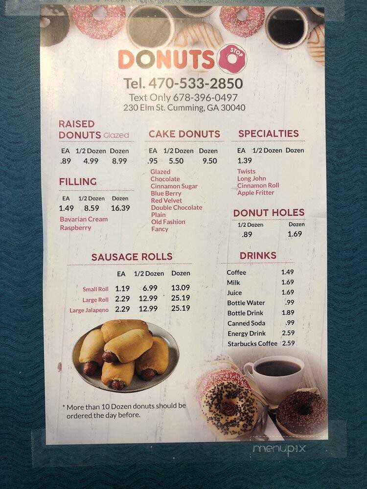 Donut Stop - Cumming, GA
