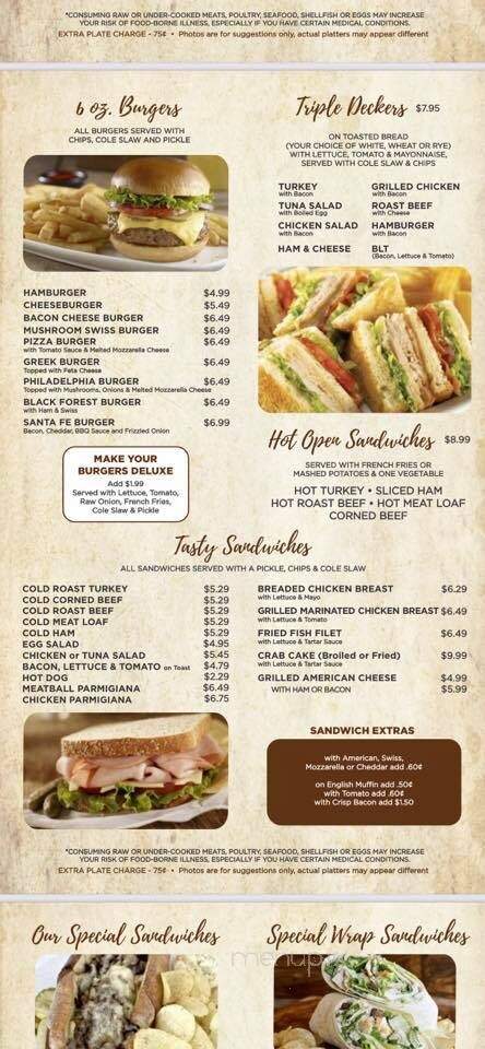 The Hampden Diner - Mechanicsburg, PA menu_pic