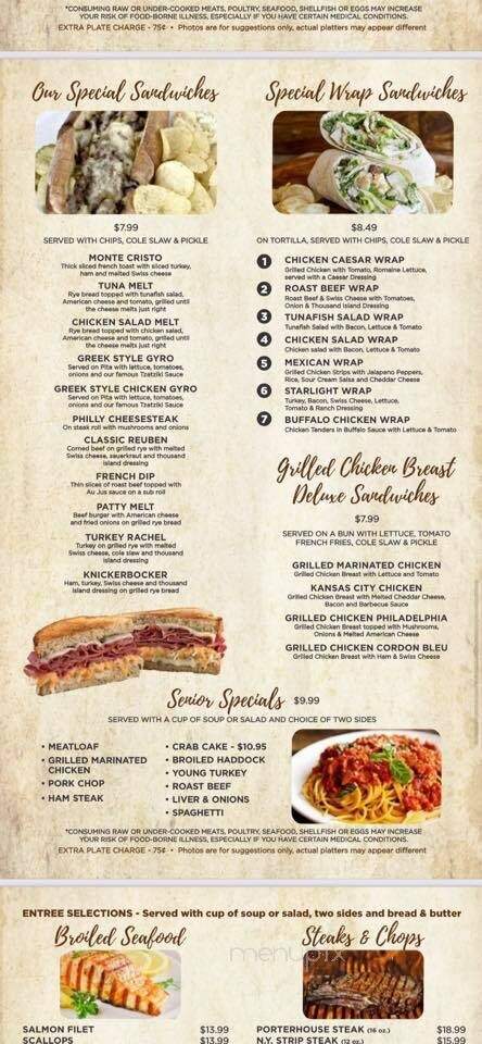 The Hampden Diner - Mechanicsburg, PA menu_pic