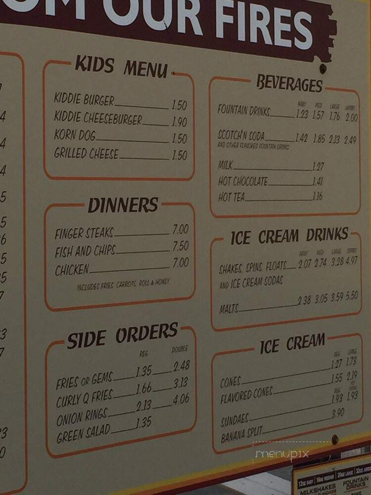 Viking Drive In - Boise, ID menu_pic