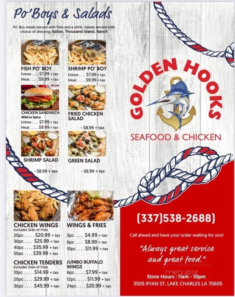 Golden Hooks - Sulphur, LA