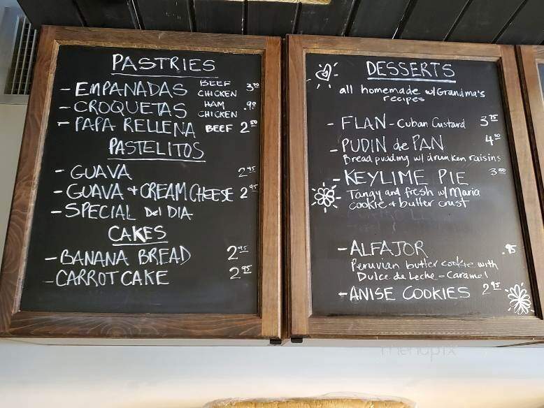 Havana George Cafe - Fort Pierce, FL menu_pic