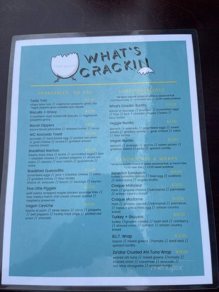 Let's Yolk About It - Long Beach, CA menu_pic