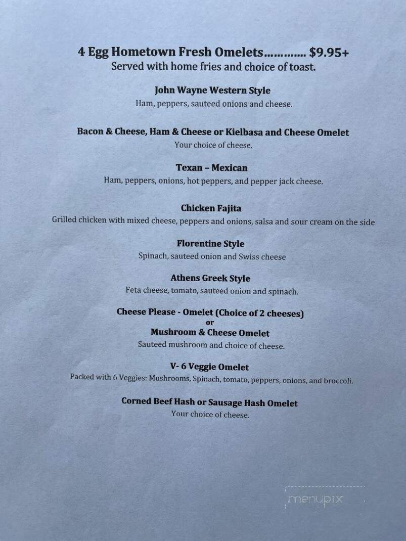 Cream Ridge Hometown Restaurant - Cream Ridge, NJ menu_pic