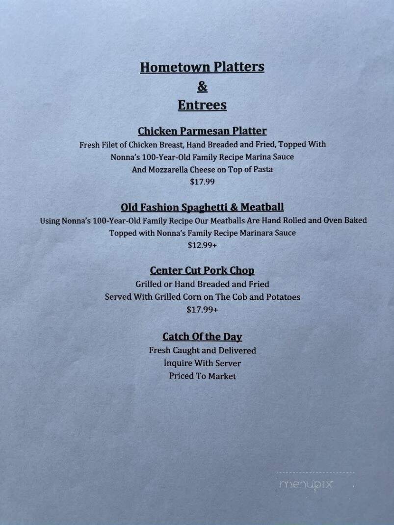 Cream Ridge Hometown Restaurant - Cream Ridge, NJ menu_pic