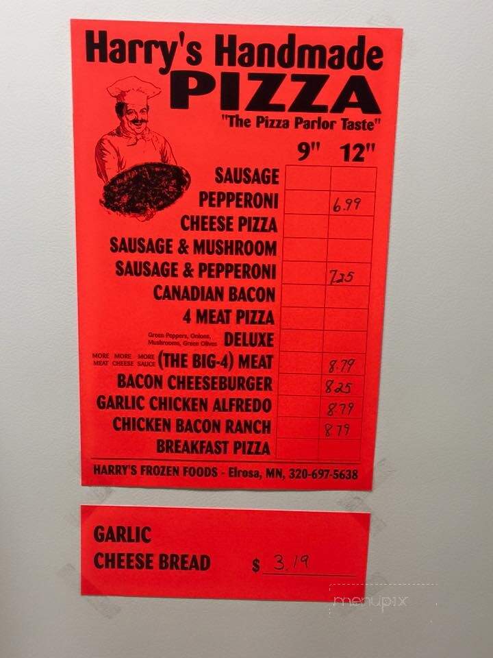 Farmers Inn Cafe - Claire City, SD menu_pic