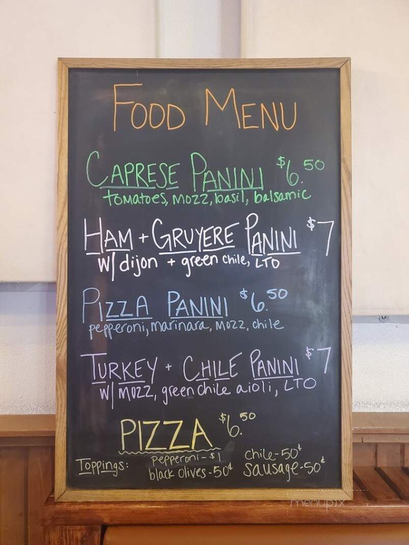 Capitol Bar - Socorro, NM menu_pic
