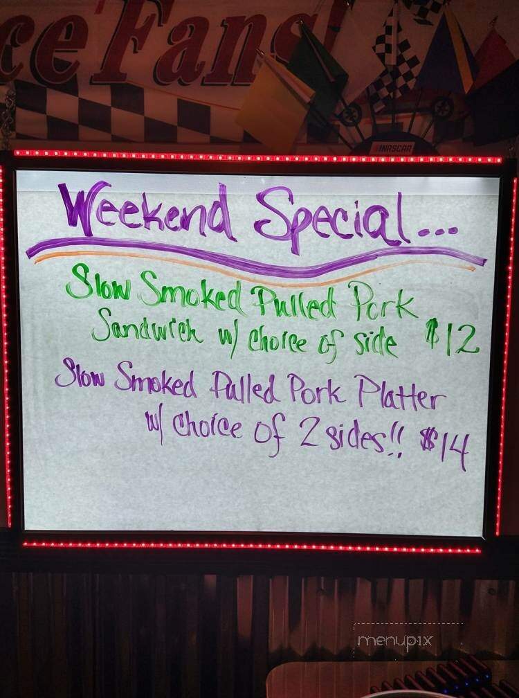 Donnie's Pit Stop Grill - Ruidoso, NM menu_pic
