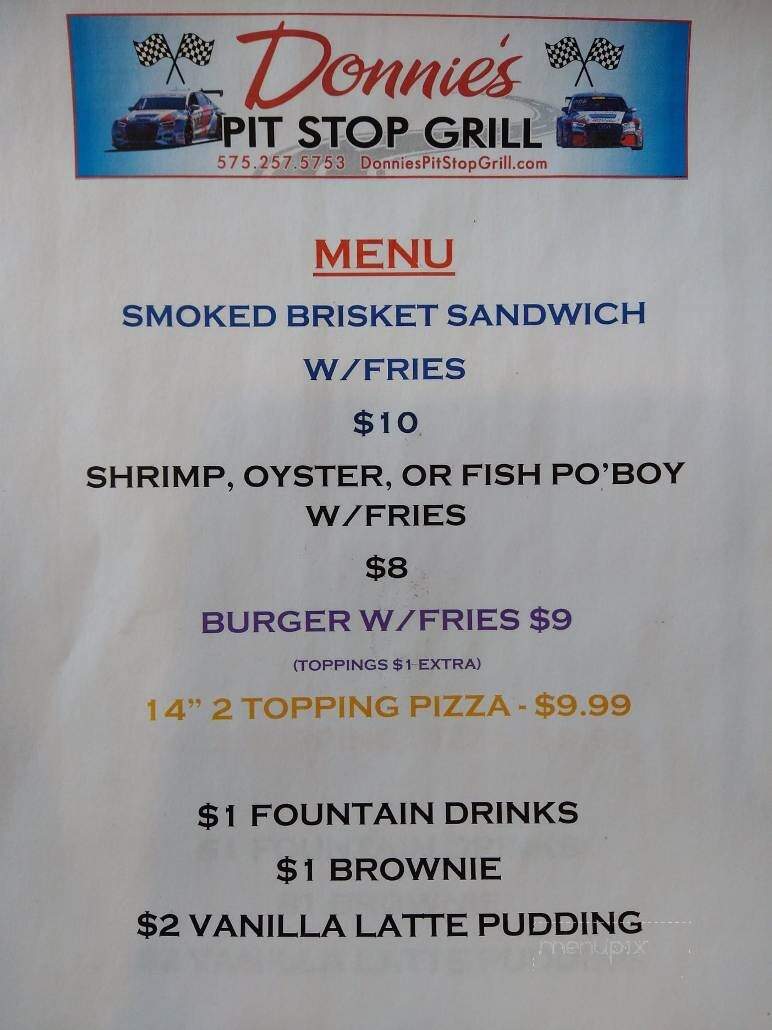 Donnie's Pit Stop Grill - Ruidoso, NM