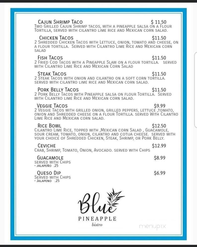 Blue Pineapple Bistro - Englewood, FL
