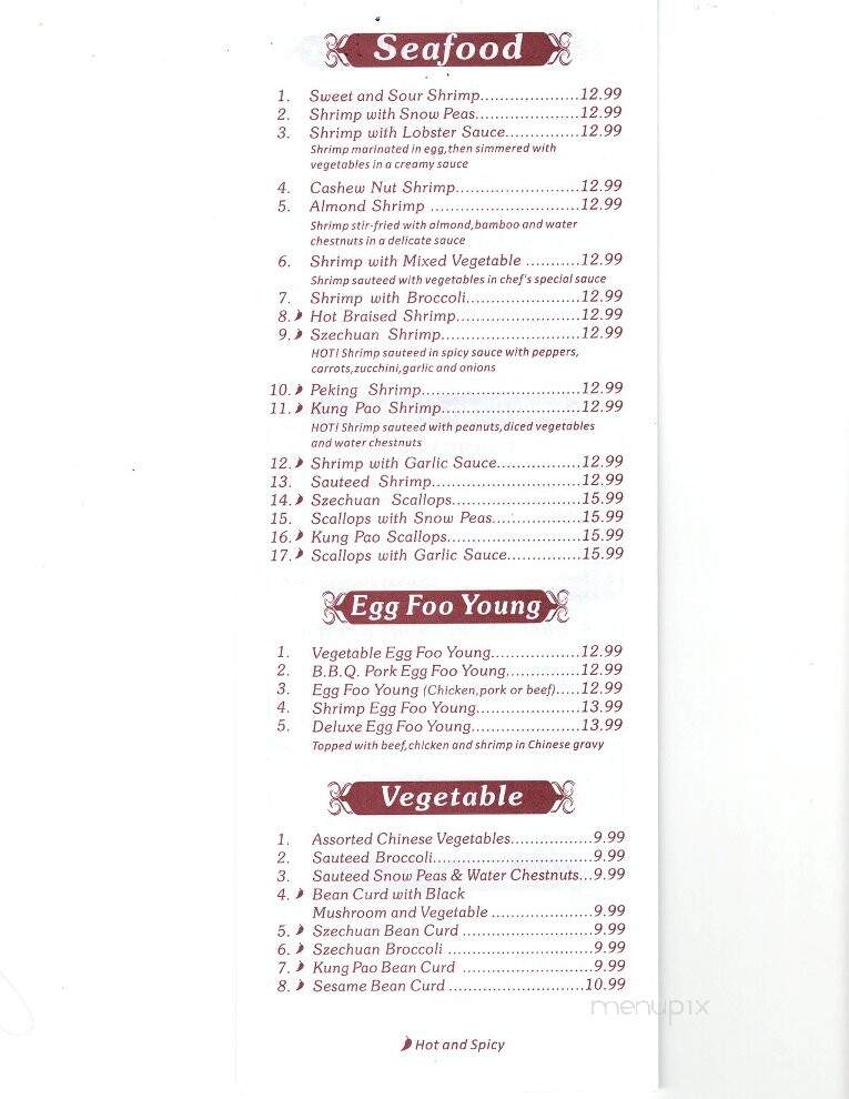 Dragon Treasure Chinese Restaurant - Fruita, CO menu_pic