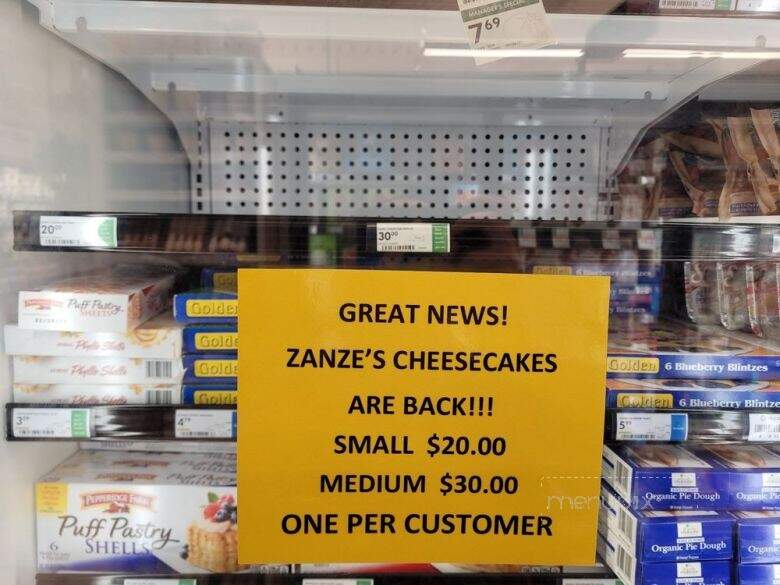 Zanze's Cheesecake - San Francisco, CA