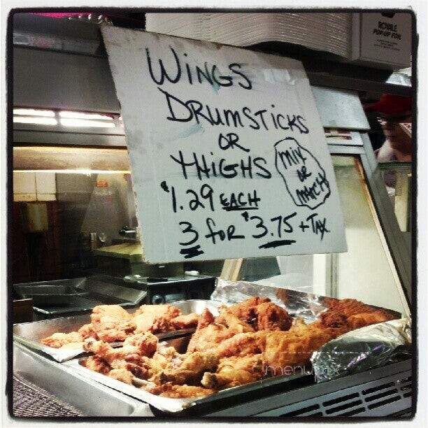 Chuckie's Fried Chicken - Baltimore, MD menu_pic